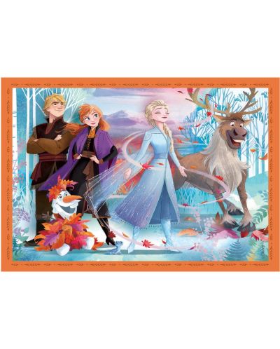 Puzzle Clementoni 4 în 1 - Frozen (Regatul de Gheață) - 4