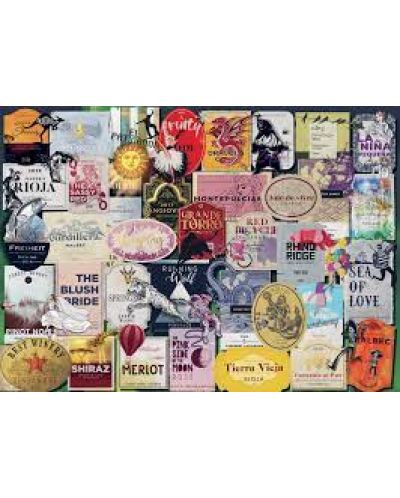 Puzzle Ravensburger 1000 de piese - Colectia de vinuri - 2