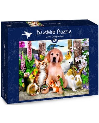 Puzzle Bluebird de 500 piese - Good Companions - 1