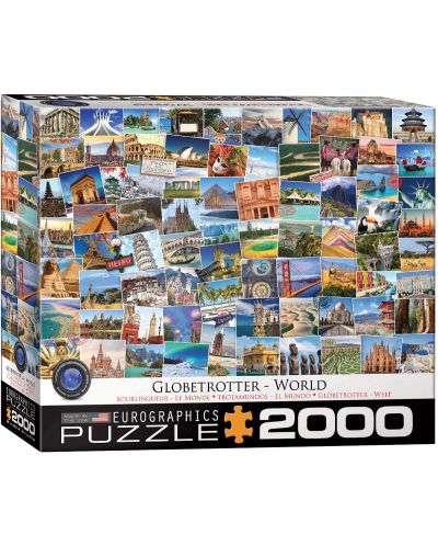 Puzzle Eurographics de 2000 piese - Obiective turistice - 1