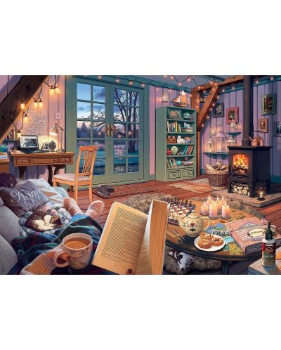 Puzzle Ravensburger din 1000 de piese - The Cosy Shed - 2