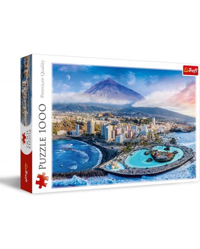 Puzzle Trefl 1000 piese - Vedere din Tenerife, Spania - 1