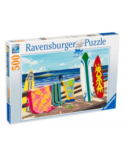 Puzzle Ravensburger de 500 piese - Hang Loose - 1