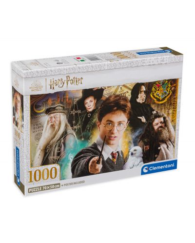 Puzzle Clementoni din 1000 de piese - Harry Potter, variantă 2 - 2