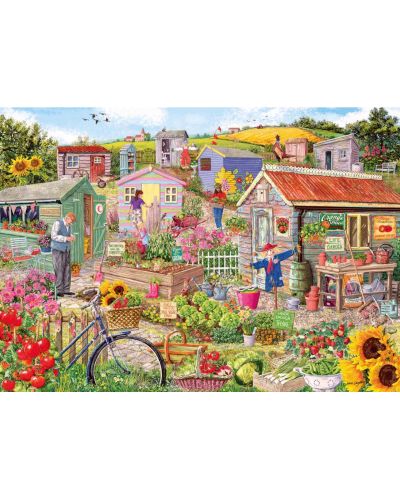 Puzzle Gibsons din 500 XL piese - Viața în grădină - 2