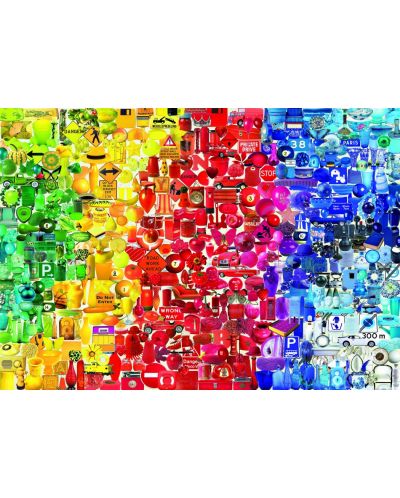 Puzzle Bluebird de 1000 piese - Coloured Things - 2