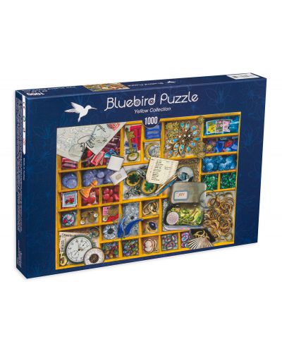 Puzzle Bluebird de 1000 piese - Yellow Collection - 1
