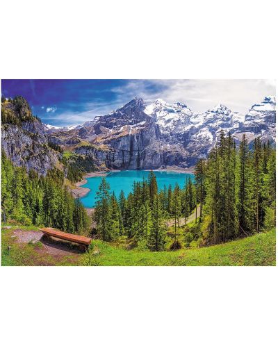 Puzzle Trefl de 1500 piese - Lake Alps - 2