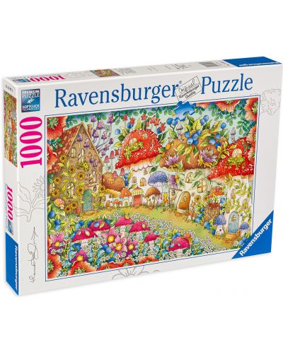 Puzzle Ravensburger 1000 de piese - Padurea zanelor - 1