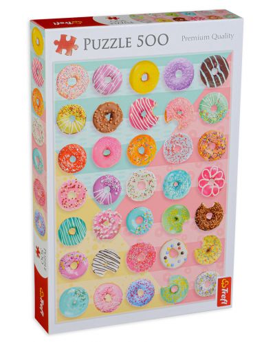 Puzzle Trefl de 500 piese - Gogosi - 1