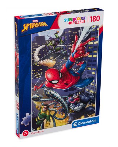 Puzzle Clementoni din 180 de piese - Spiderman - 1