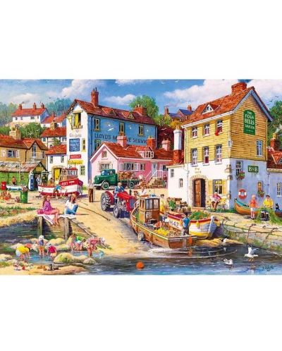 Puzzle Gibsons de 2000 piese - In orasel - 2