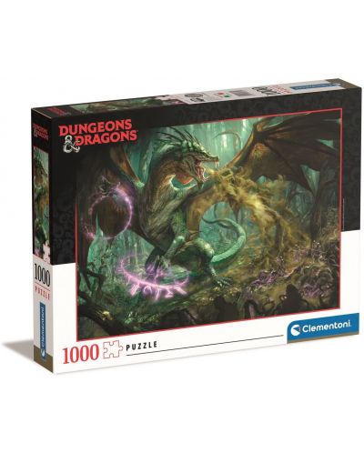 Puzzle Clementoni de 1000 de piese - Dungeons & Dragons - 1