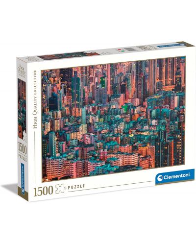 Puzzle Clementoni de 1500 piese - Hong Kong - 1