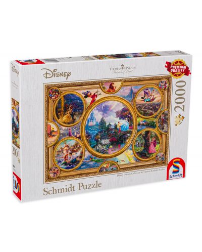 Puzzle Schmidt de 2000 piese - Thomas Kinkade Disney Dreams Collection - 1