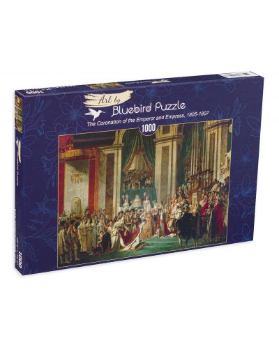 Puzzle Bluebird de 1000 piese - The Coronation of the Emperor and Empress, 1805-1807 - 1