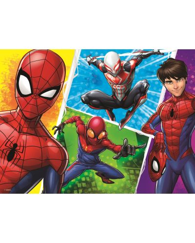Puzzle Trefl de 30 piese -  Spiderman si Miguel - 2