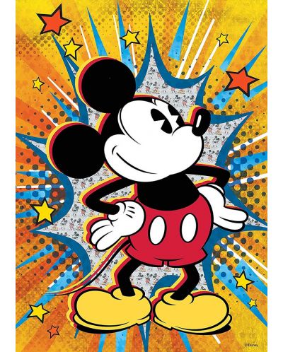 Puzzle Ravensburger de 1000 piese - Retro Mickey - 2