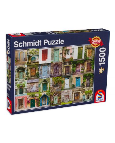 Puzzle Schmidt de 1500 piese - Doors - 1