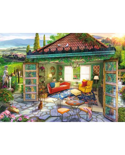 Puzzle Ravensburger 1000 de piese - Oasis in Toscana - 2