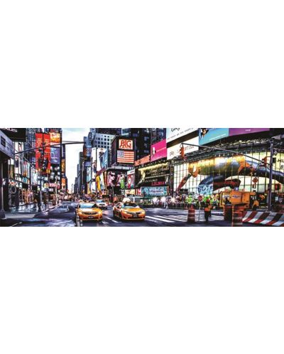 Puzzle panoramic Anatolian de 1000 piese - Times Square, Larry Hersberger - 2