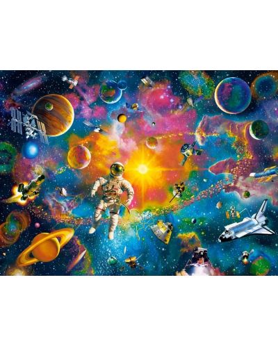 Puzzle Castorland din 2000 de piese - Omul în spațiu - 2