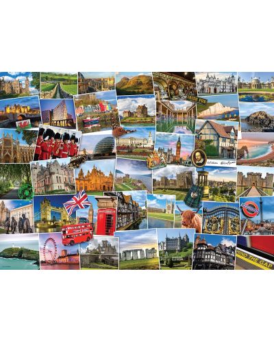 Puzzle Eurographics de 1000 piese - United Kingdom - 2