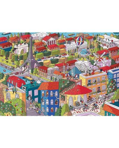 Puzzle Trefl din 1000 de piese - Paris, Franta - 2