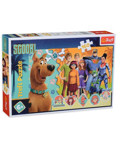 Puzzle Trefl de 160 piese - Scooby Doo in actiune - 1