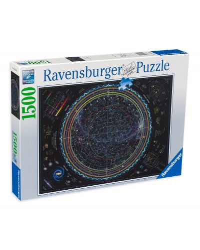 Puzzle Ravensburger de 1500 piese - Map of the Universe - 1