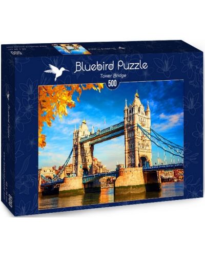 Puzzle Bluebird de 500 piese - Tower Bridge, London - 1