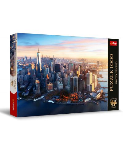 Puzzle Trefl din 1000 piese - Manhattan, New York  - 1