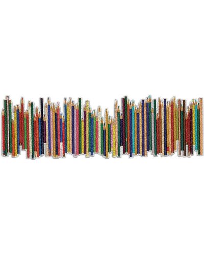 Puzzle panoramic Galison din 1000 de piese - Creioane colorate - 2
