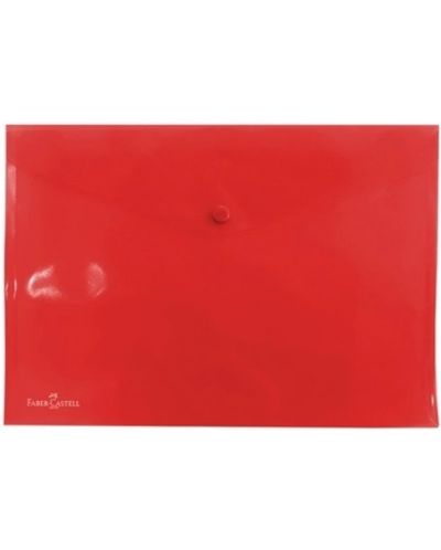 Dosar Faber-Castell Clear - roșu - 1