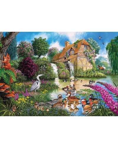 Puzzle Gibsons din 4 X 500 piese - Flora si fauna, John Francis - 3