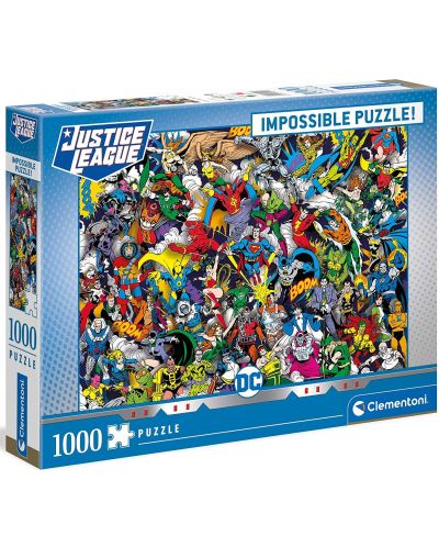 Puzzle Clementoni de 1000 pieswe - Justice league - 1