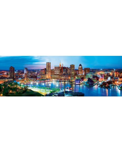 Puzzle panoramic  Master Pieces de 1000 piese - Baltimore - 2
