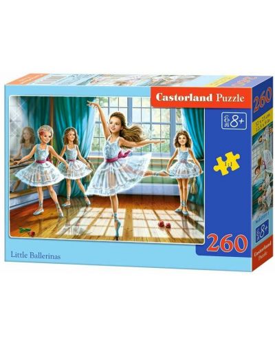 Puzzle Castorland de 260 piese - Little Ballerinas - 1