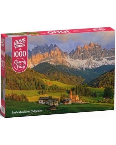 Puzzle Cherry Pazzi de 1000 piese – Vedere spre Dolomiti - 1