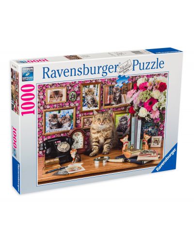 Puzzle Ravensburger de 1000 piese - Pisicuta mea draguta - 1
