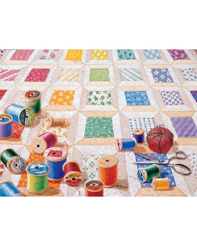 Puzzle SunsOut de 1000 piese - Bobine colorate - 1