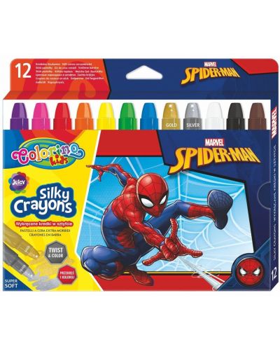 Colorino Marvel Avengers Silky  pasteluri 12 culori - 1
