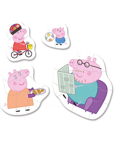 Puzzle Clementoni 4 in 1 - My First Puzzle Peppa Pig  - 2