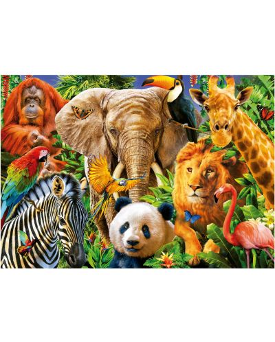 Puzzle Educa din 500 de piese - Animale sălbatice - 2
