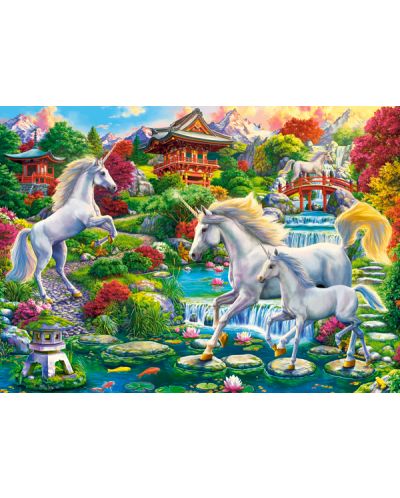 Puzzle Castorland din 260 de piese - Grădina unicornilor - 2