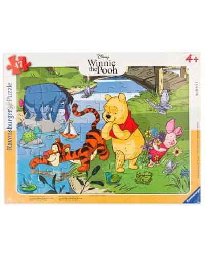 Puzzle Ravensburger din 47 de piese - Natură și prieteni din Pădurea de Afișă - 1