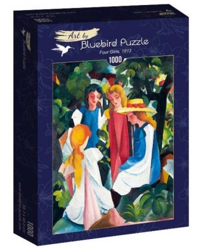 Puzzle Bluebird de 1000 piese - Four Girls, 1913 - 1