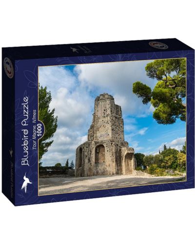 Puzzle Bluebird din 1000 de piese - Turnul din Nimes, Franța - 1