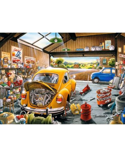 Puzzle Castorland de 300 piese - Sam's Garage - 2