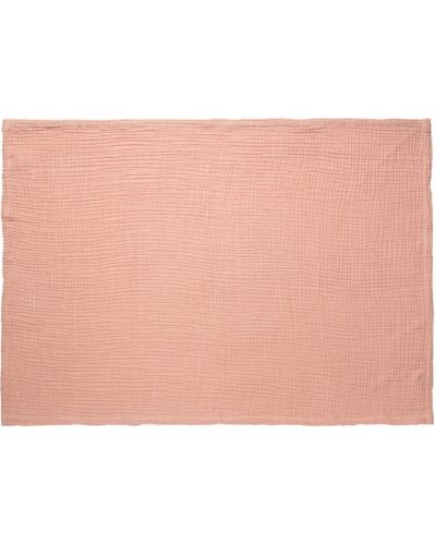 Scutec din bumbac Bebe-Jou - Pure Cotton Pink - 2